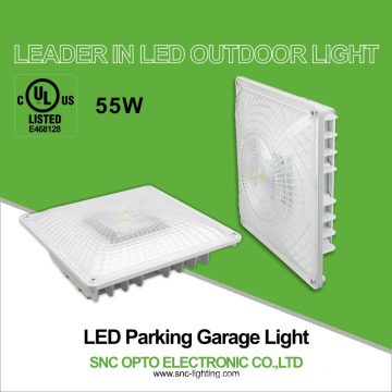 5 years warranty UL cUL listed ip65 super bright led parking garage canopy light